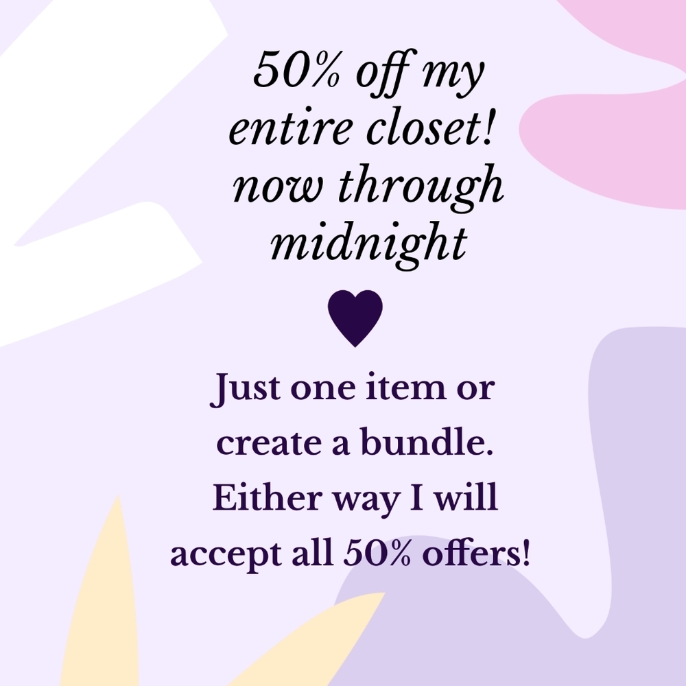 50% One Day Sale